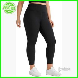Buttery Soft High Waisted Leggings 25" Inseam Plus Size Workout Pants